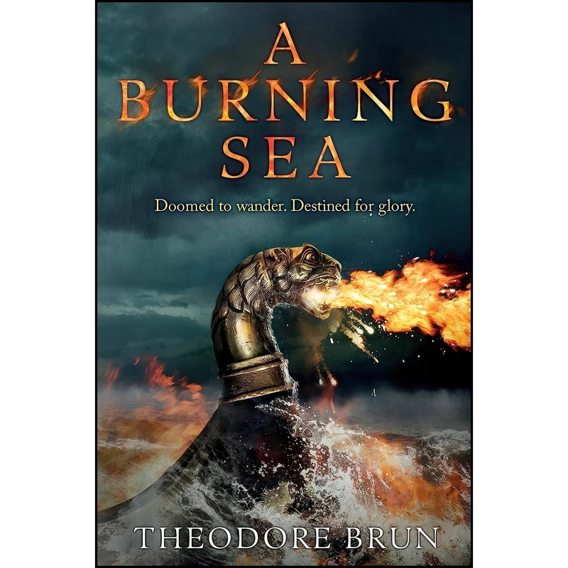 کتاب A Burning Sea  اثر Theodore Brun انتشارات Atlantic Books