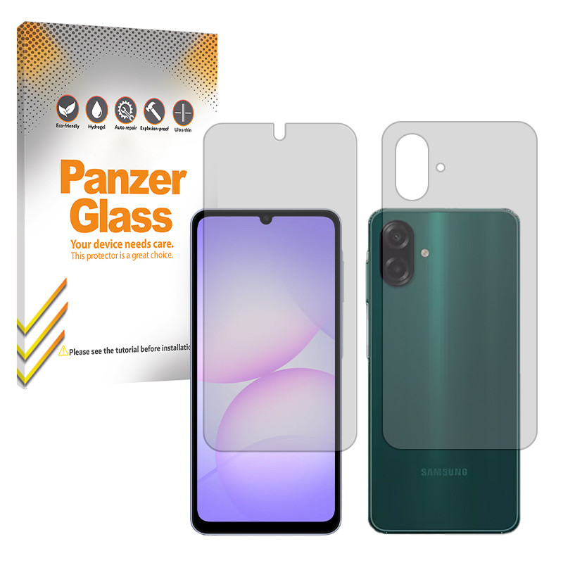 محافظ صفحه نمایش مات پنزر گلس مدل Resistant مناسب برای گوشی موبایل سامسونگ Galaxy A07 به همراه محافظ پشت گوشی موبایل 