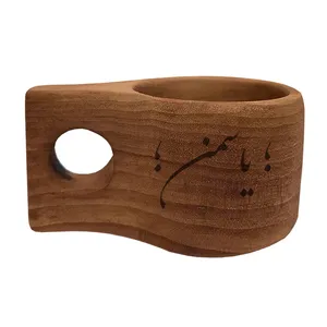لیوان چوبی مدل اسم یاسمن کد 54654