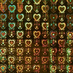 کاغذ کادو طرح قلب بسته 10 عددی 