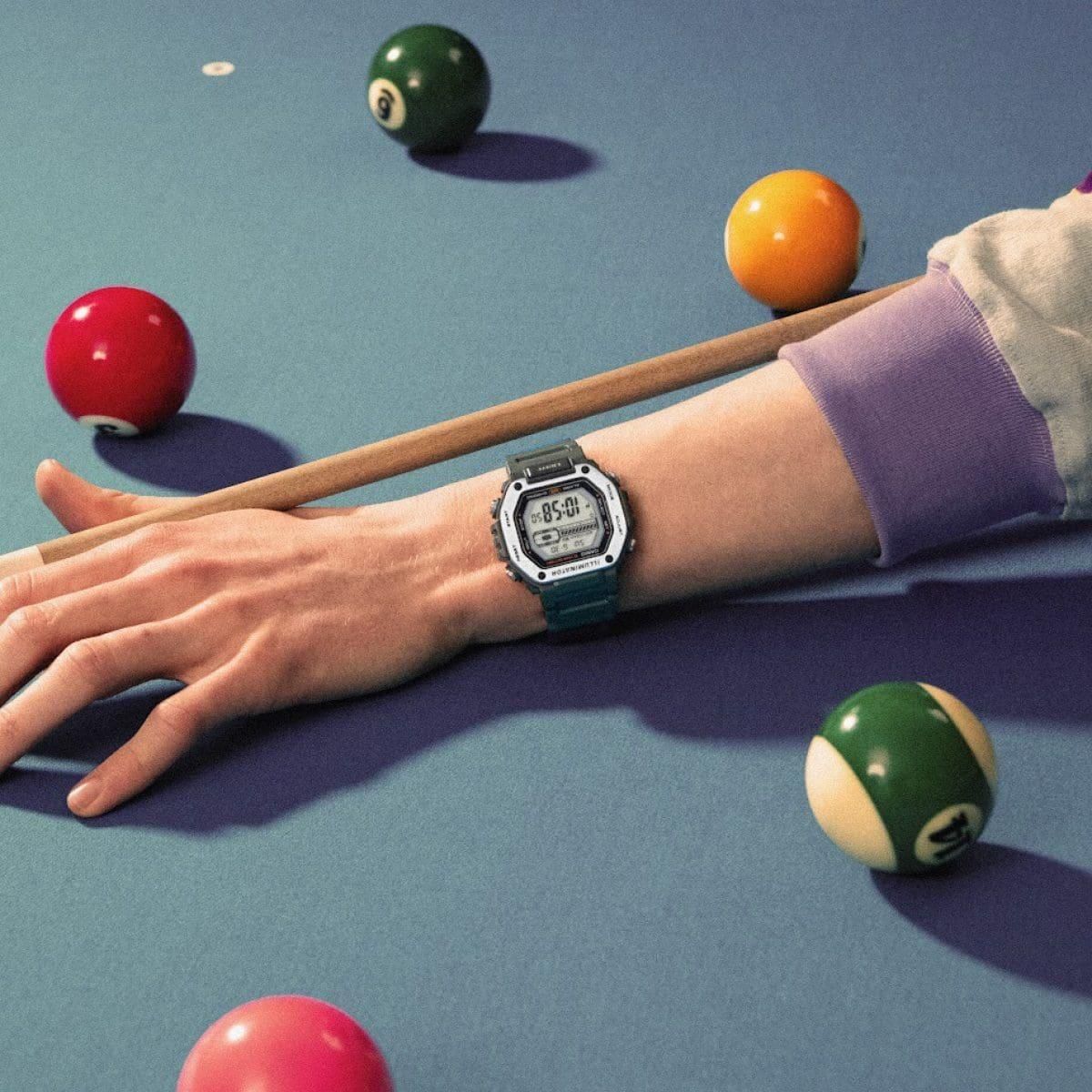 ساعت مچی دیجیتال مردانه کاسیو مدل MWD-110H-3AVDF -  - 2