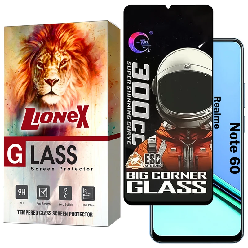 محافظ صفحه نمایش لایونکس مدل BIGCL مناسب برای گوشی موبایل ریلمی Note 60