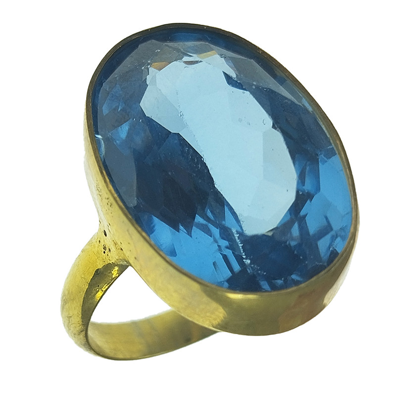 انگشتر نقره زنانه سلین کالا مدل توپاز کد 171 انگشتر نقره زنانه سلین کالا مدل توپاز کد 171