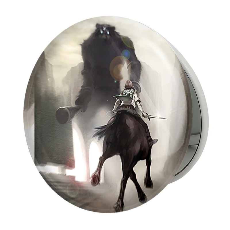 آینه جیبی خندالو طرح بازی سایه کلوسوس مدل تاشو کد 35724