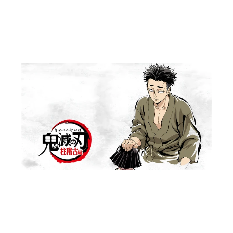 استیکر لپ تاپ و موبایل مدل انیمه طرح شیطان کش گیومی هیمجیما demon slayer Gyomei Himejima کد 845