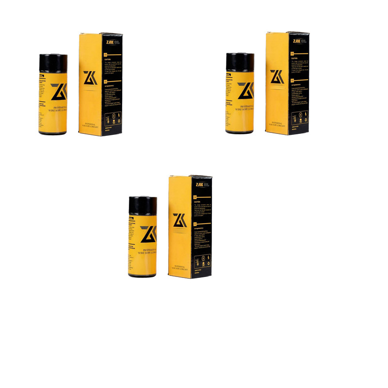 روغن مخصوص سیم بکسل آسانسور  زاک اویل مدل  3  حجم 500 میلی لیتر   بسته  3 عددی