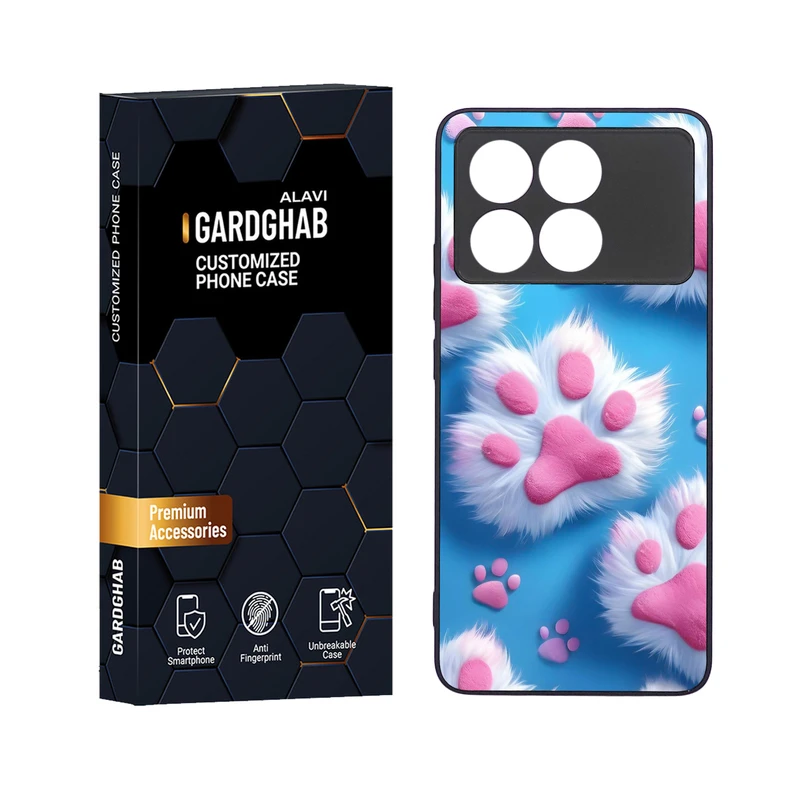 کاور گارد قاب علوی مدل دور ژله ای مناسب برای گوشی موبایل شیائومی Poco X6 Pro