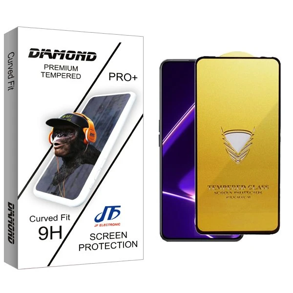 محافظ صفحه نمایش جی اف مدل Diamond OG مناسب برای گوشی موبایل ریلمی GT Neo 5 SE