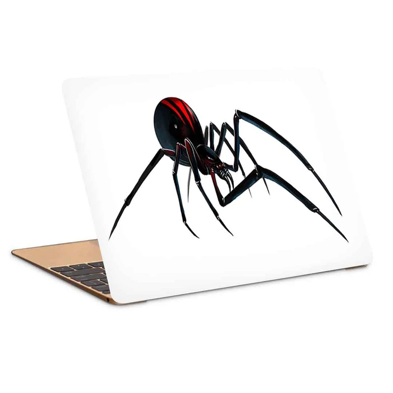 استیکر لپ تاپ طرح black widow-18کد P-648 مناسب برای لپ تاپ 15.6 اینچ