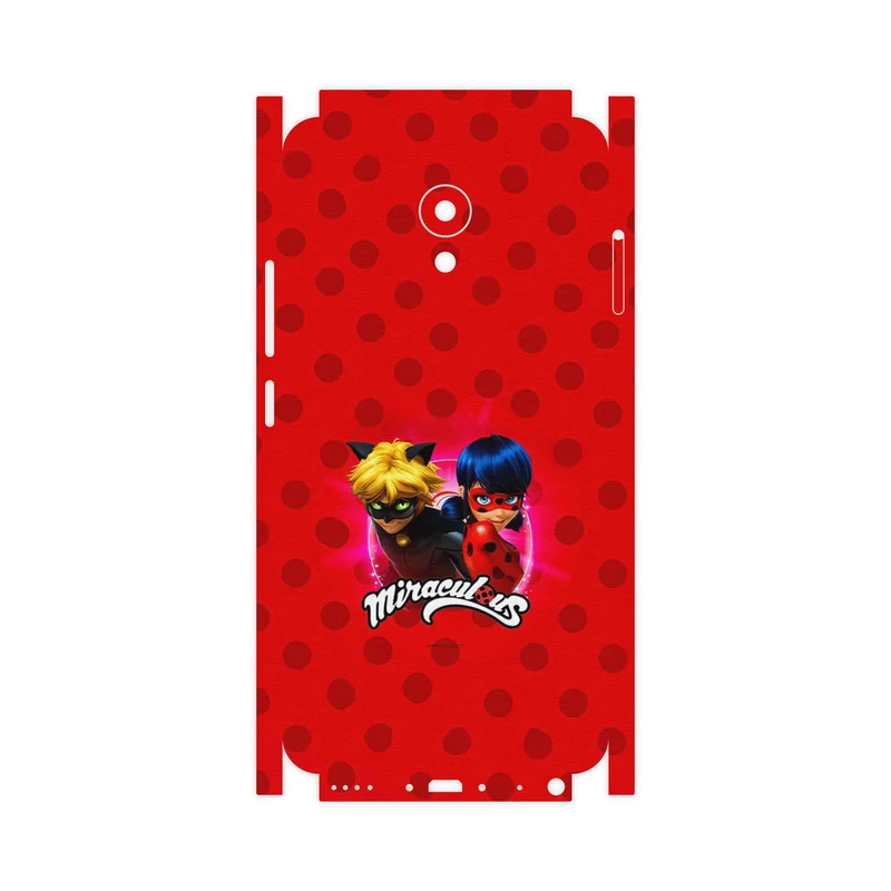 برچسب پوششی ماهوت مدل Ladybug and Cat Noir-FullSkin مناسب برای گوشی موبایل میزو M5