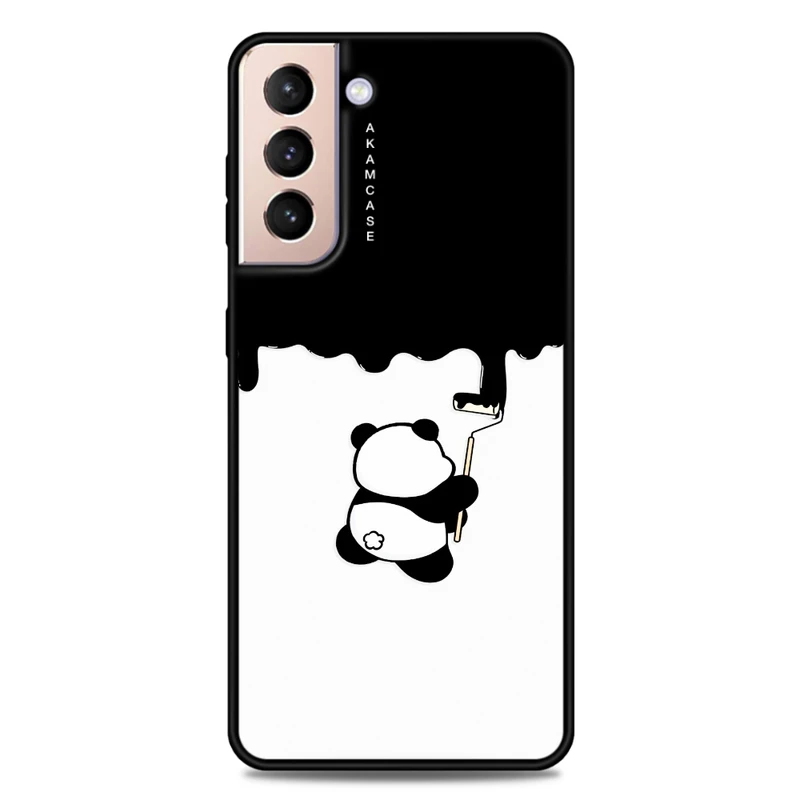 کاور آکام مدل AMC-WSGS21P-PANDA-2 مناسب برای گوشی موبایل سامسونگ Galaxy S21 Plus