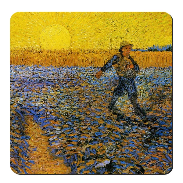  زیر لیوانی طرح نقاشی ونسان ونگوگ کد nzl14