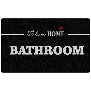 پادری مدل سه لایه طرح Bathroom کد 1418 سایز 75x45 سانتی متر