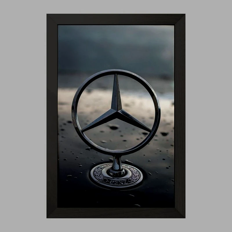 تابلو خندالو مدل مرسدس بنز Mercedes Benz  کد 23505