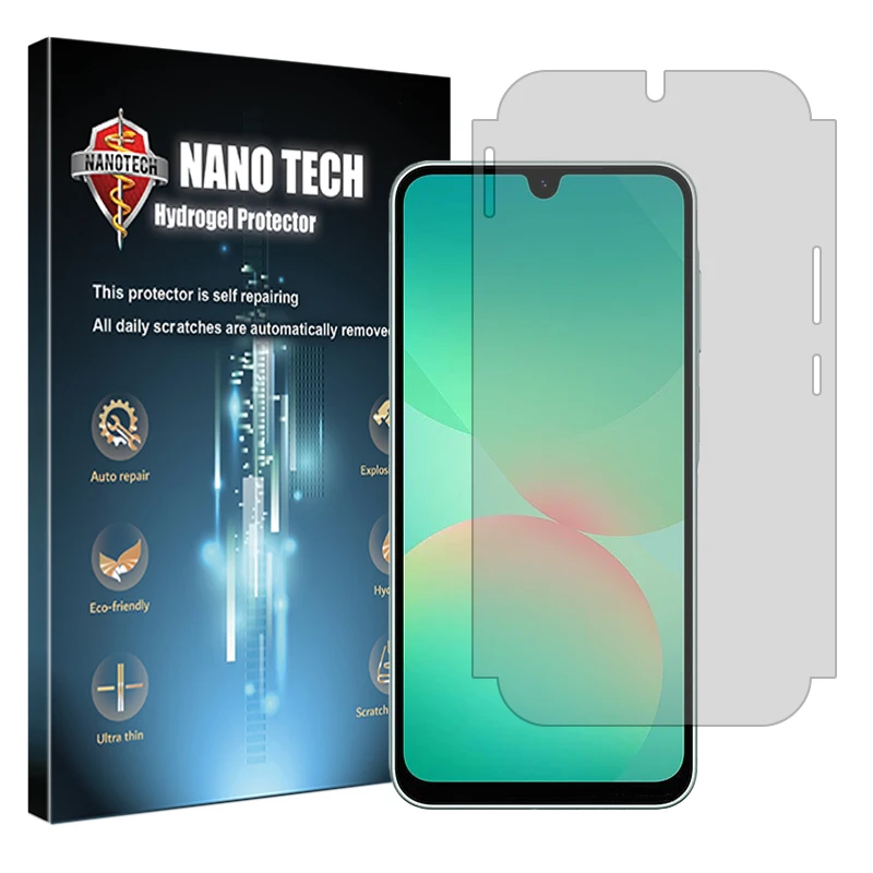 محافظ صفحه نمایش شفاف نانو تک مدل Tough مناسب برای گوشی موبایل سامسونگ Galaxy A26