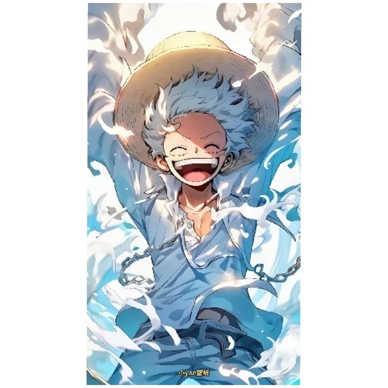 استیکر لپ تاپ و موبایل مدل انیمه طرح وان پیس مانکی دی لوفی one piece Monkey D Luffy کد 6342