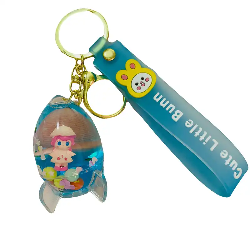 جاکلیدی مدل آکواریومی طرح سفینه و دختر کد JIMI110