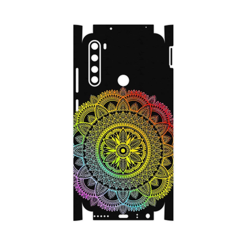 برچسب پوششی ماهوت مدل Mandala Design 4-FullSkin مناسب برای گوشی موبایل شیائومی Redmi Note 8 2021
