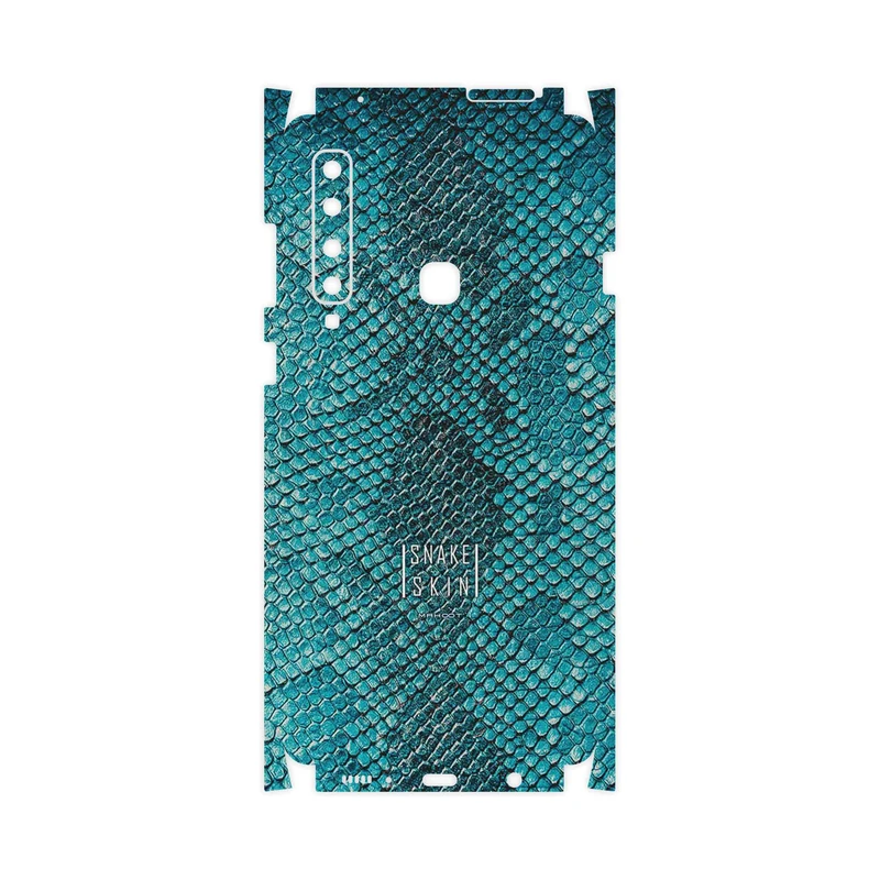 برچسب پوششی ماهوت مدل Blue Snake Skin-FullSkin مناسب برای گوشی موبایل سامسونگ Galaxy A9 2018