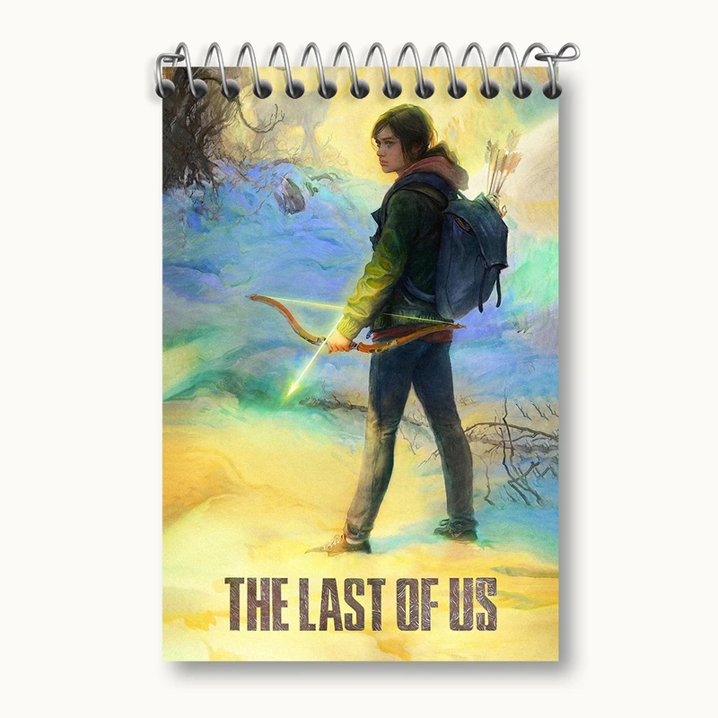 دفتر یادداشت 50 برگ خندالو مدل لست آف آس (The Last Of Us) کد F351