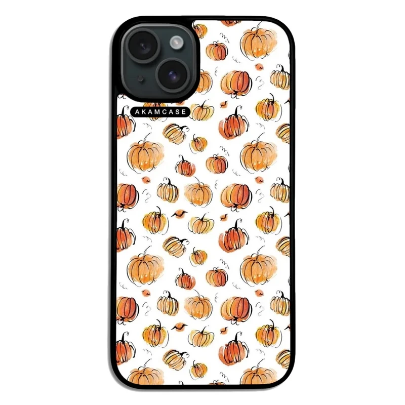 کاور آکام مدل AMC-WA15PLUS-PUMPKIN-10 مناسب برای گوشی موبایل اپل iPhone 15 Plus