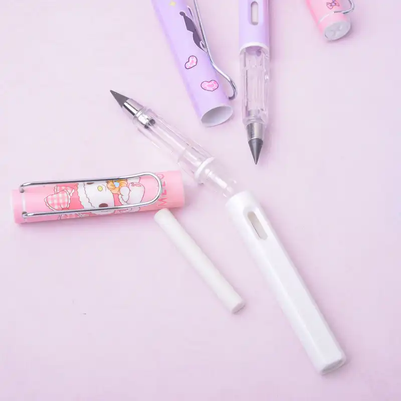 مداد مدل بینهایت پاک کن دار طرح ملودی و کرومی بسته 4 عددی