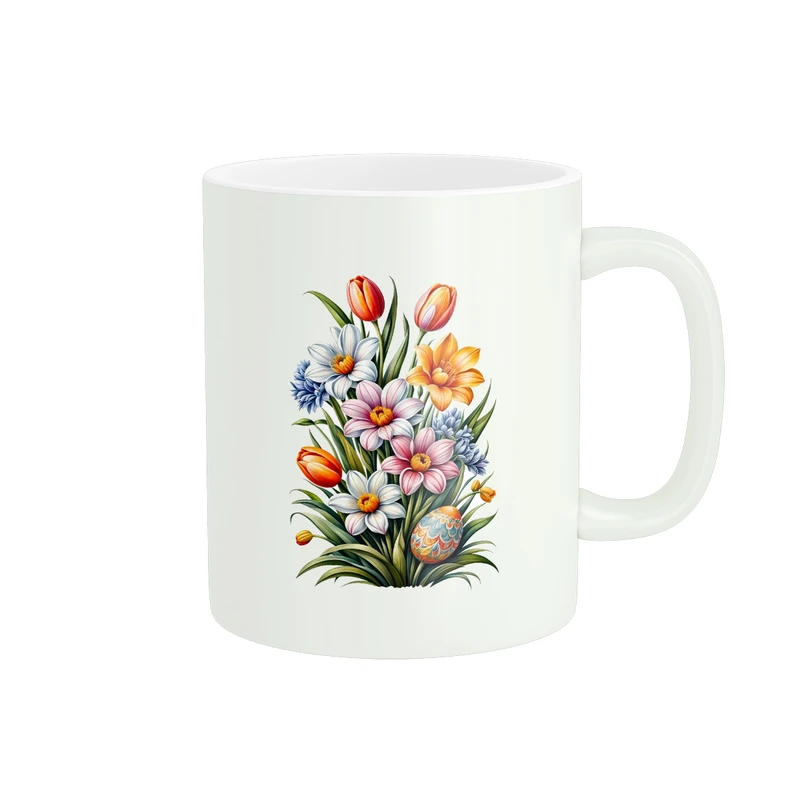 ماگ پاد آفرین طرح گل کد 594