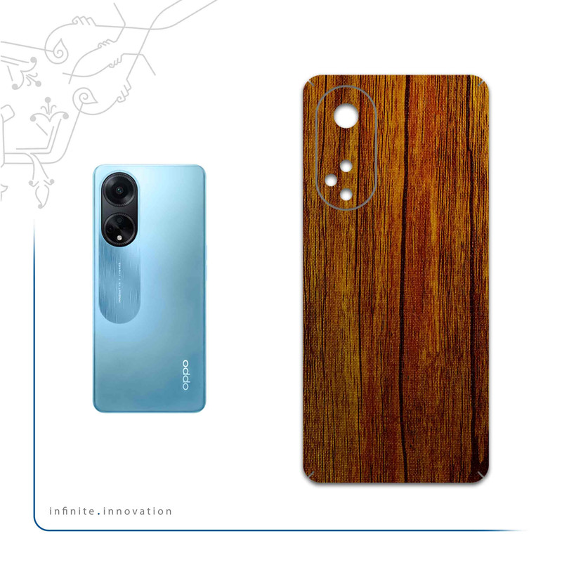 برچسب پوششی ماهوت مدل Matte-Orange مناسب برای گوشی موبایل اپو A98