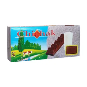 شکلات پله ای شیری چیچک - 25 گرم بسته 24 عددی