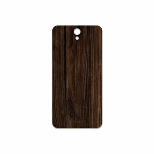 MAHOOT Dark Walnut Wood Cover Sticker for Lenovo Vibe S1 Lite