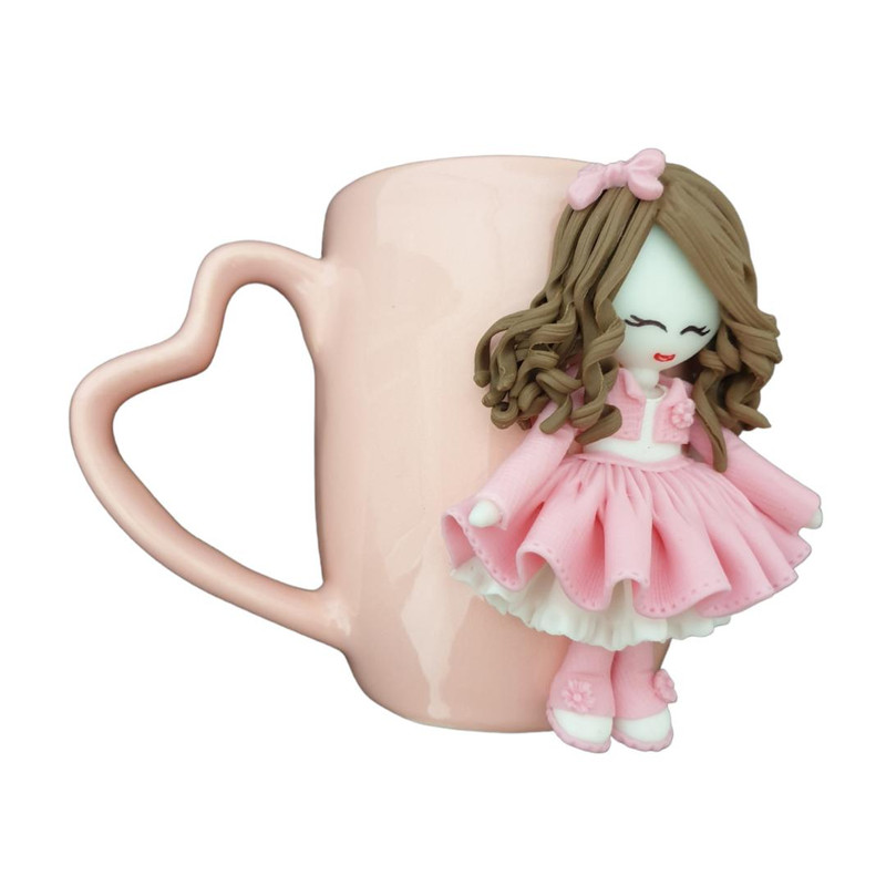 ماگ سرامیکی مدل عروسکی کد 1033