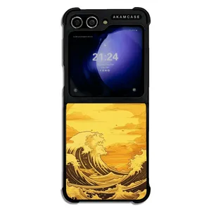 AKAM AMC-WSGZFLIP5-YELLOW-18 Cover For Samsung Galaxy Z Flip 5