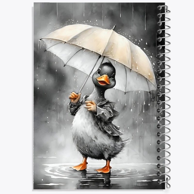 دفتر نقاشی 50 برگ خندالو طرح اردک بامزه کد F6228