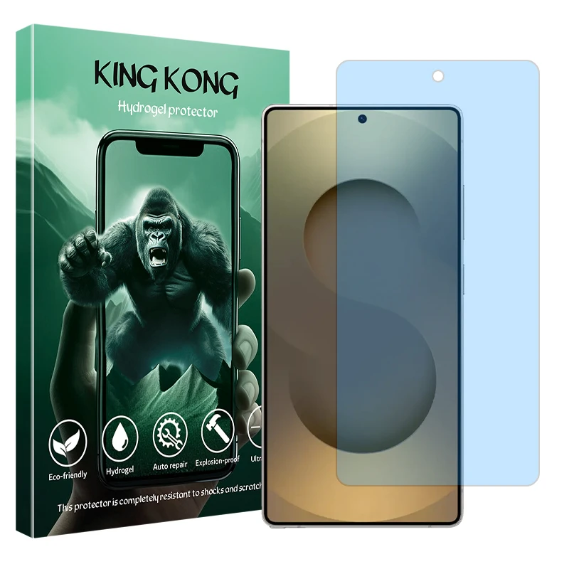 محافظ صفحه نمایش آنتی بلو کینگ کونگ مدل Eye Care مناسب برای گوشی موبایل سامسونگ Galaxy S25 Ultra