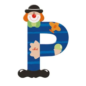 دیوار کوب اتاق کودک سِوی مدل الفبای لاتین حرف P