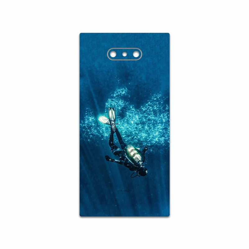 برچسب پوششی ماهوت مدل Scuba Diving مناسب برای گوشی موبایل ریزر Phone 2