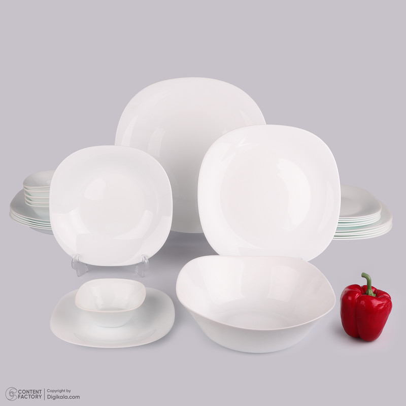 سرویس غذاخوری 26 پارچه 6 نفر فرانسوا مدل کلاسیک