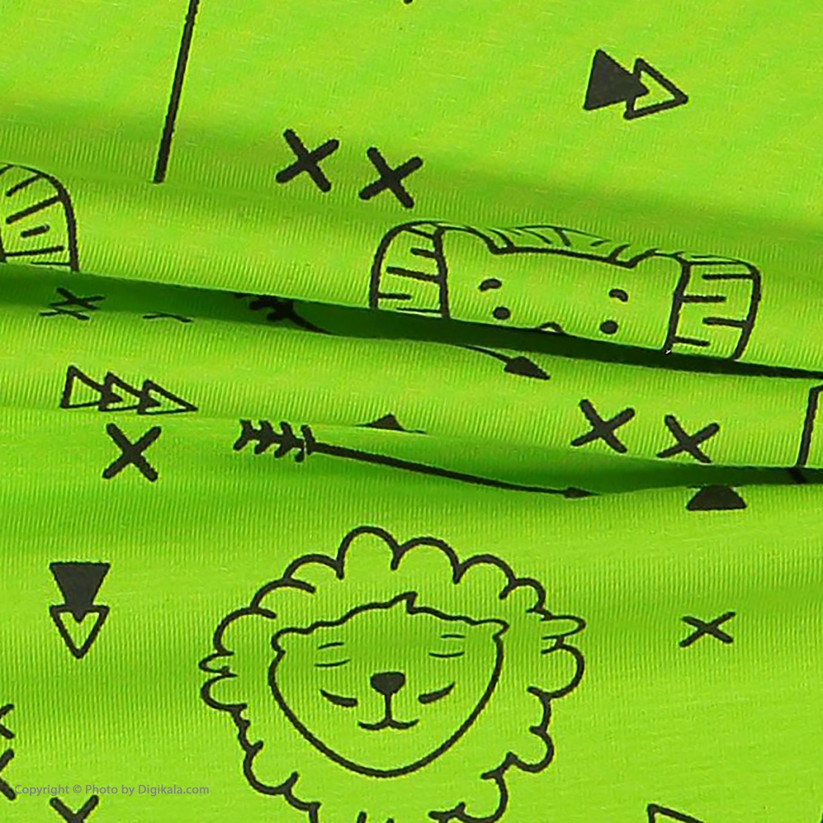 ست تاپ و شلوارک پسرانه خرس کوچولو مدل 2011295-43 -  - 6