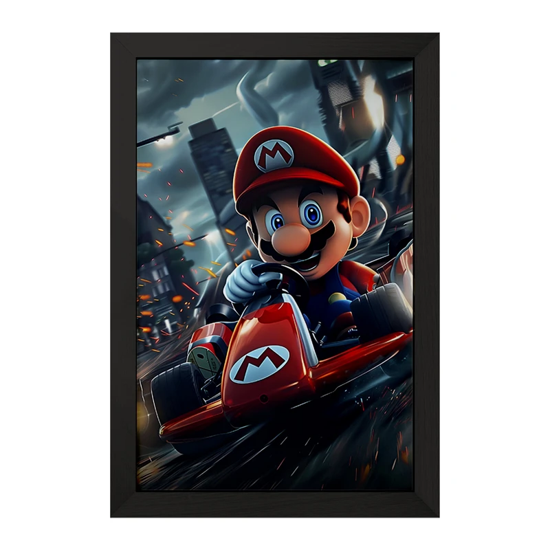 تابلو خندالو مدل سوپر ماریو (Super Mario) کد F7182