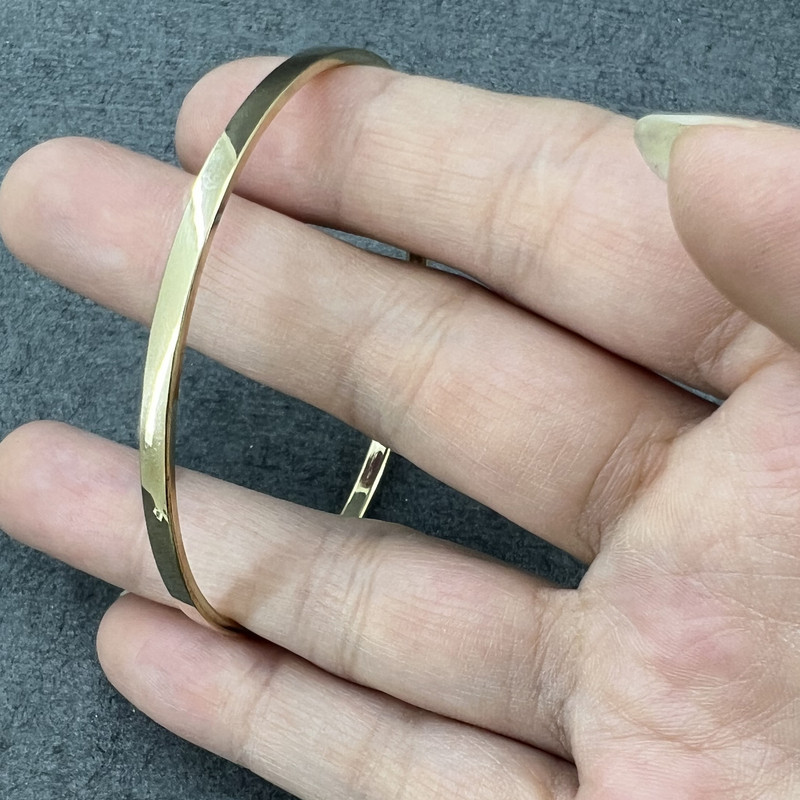 النگو طلا 18 عیار زنانه دوست خوب مدل dk085