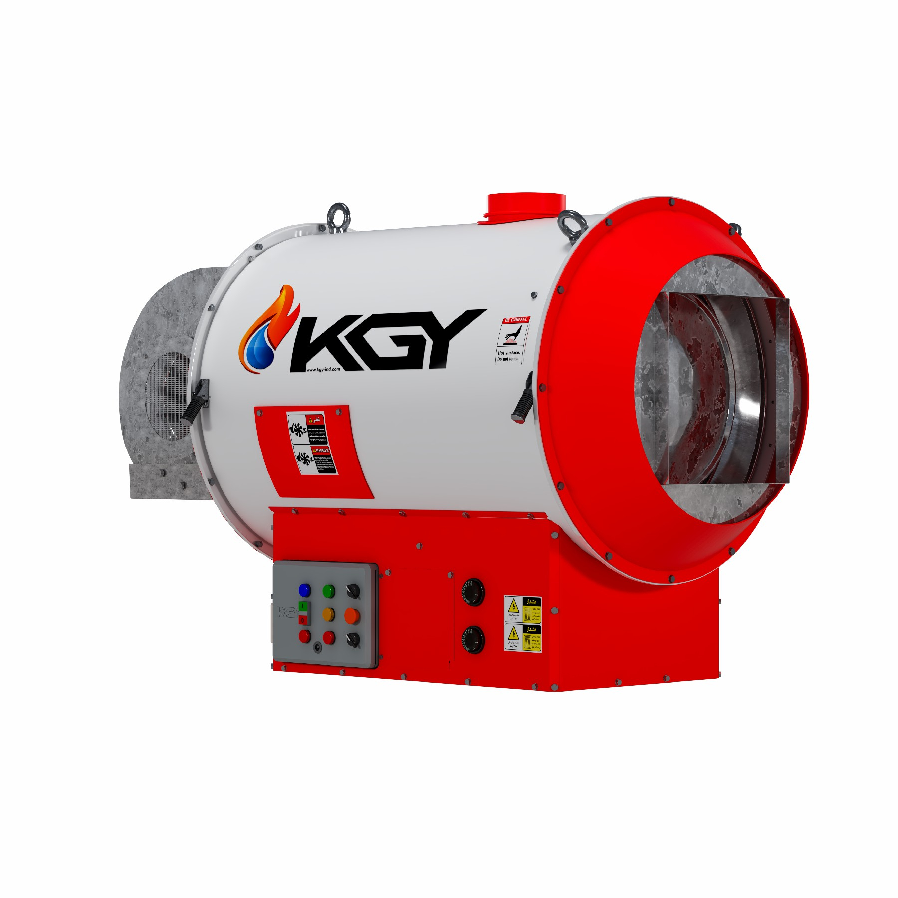 هیتر گازی کولاک گستر یزد مدل  صنعتی سانتریفیوژ KG150