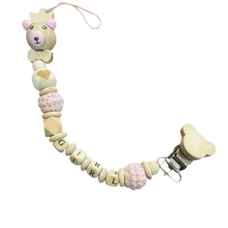 زنجیر پستانک مدل خرسی کد 02