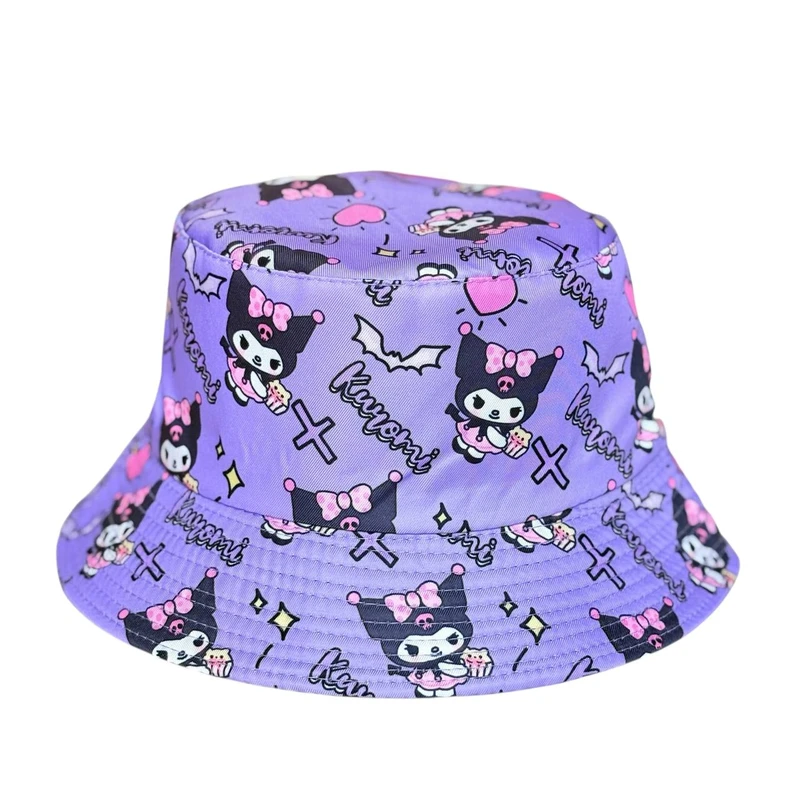 کلاه باکت دخترانه مدل کرومی کد 010