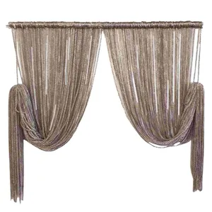پرده ریشه ای مدل پیچک سایز 301x301 سانتی متر