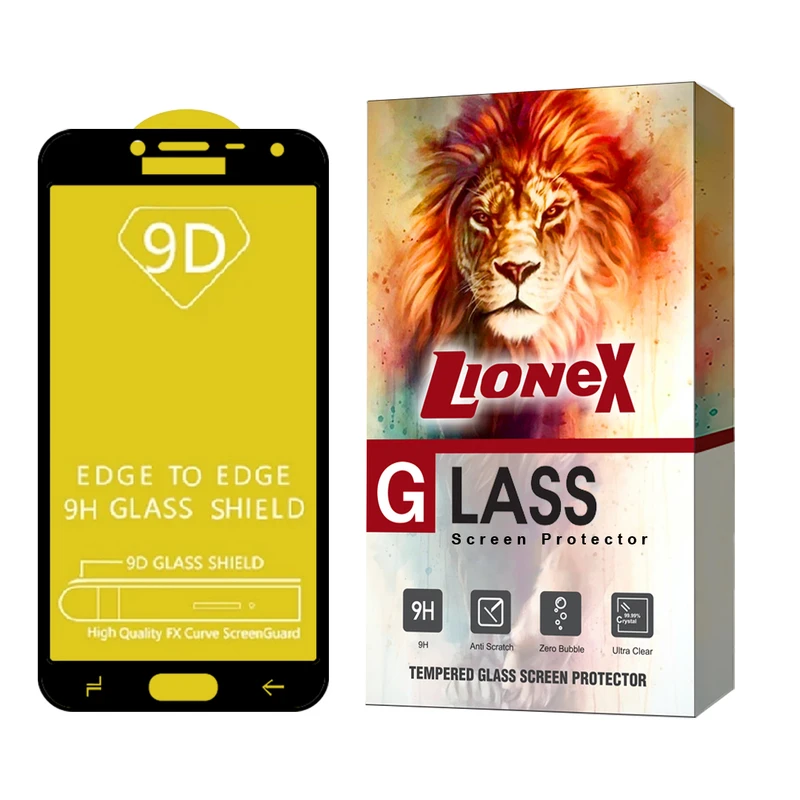 محافظ صفحه نمایش لایونکس مدل FULLLI مناسب برای گوشی موبایل سامسونگ Galaxy J4 2018 / J400