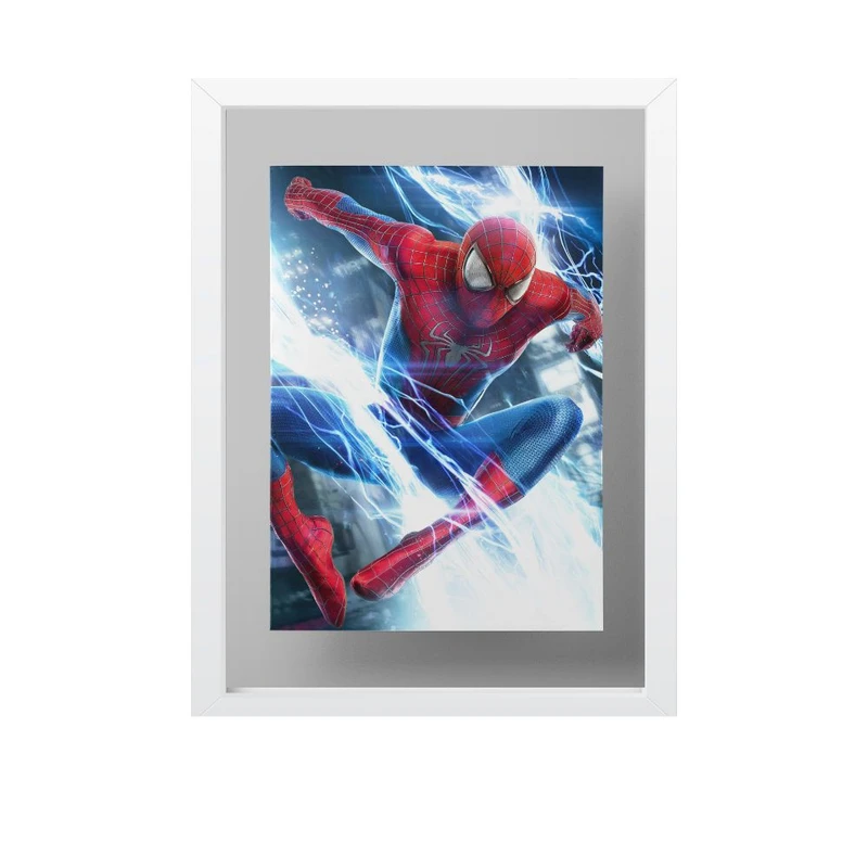 تابلو مدل میس فریم مرد عنکبوتی صاعقه