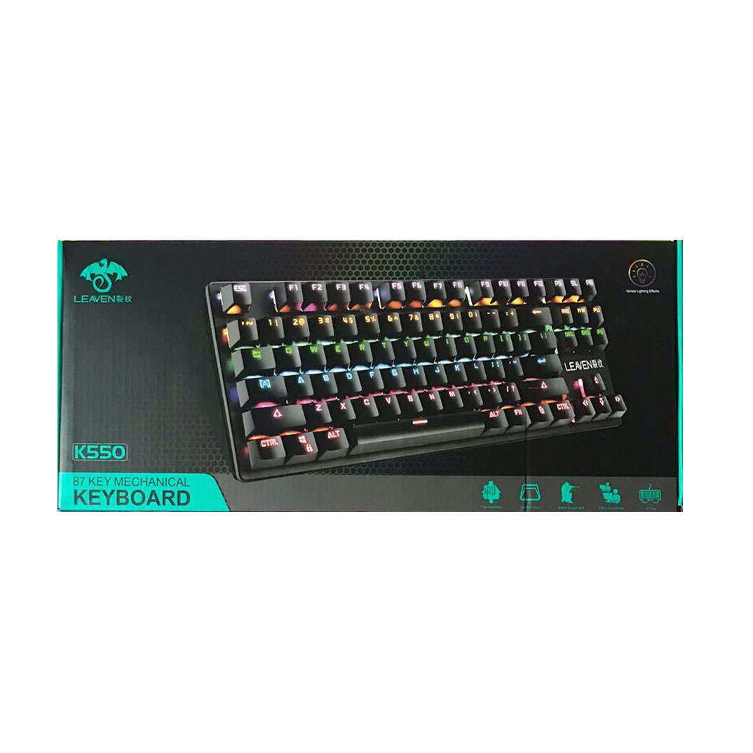 مشخصات، قیمت و خرید کیبورد مخصوص بازی لیوِن مدل K550 | دیجی\u200cکالا