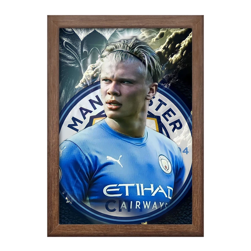 تابلو خندالو طرح ارلینگ هالند Erling Haaland کد 28621