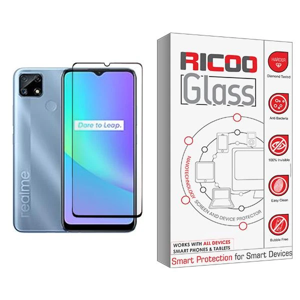 محافظ صفحه نمایش ریکو مدل Ricoo Glass MIX001 مناسب برای گوشی موبایل ریلمی C25