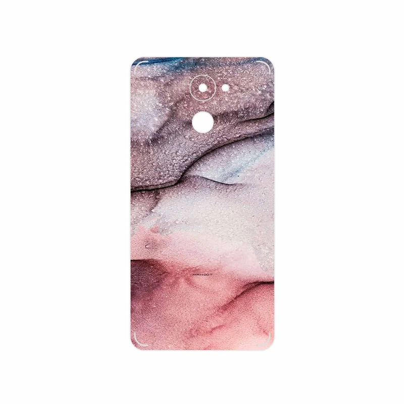 برچسب پوششی ماهوت مدل Smoky pink marble مناسب برای گوشی موبایل هوآوی Y7 Prime